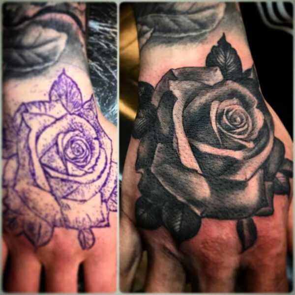 Black Rose Tattoo