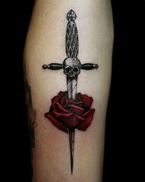 Red Rose Tattoo