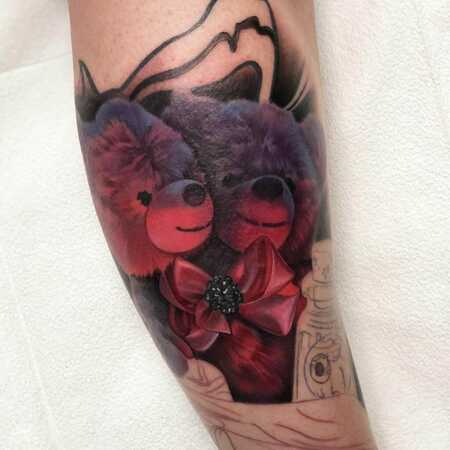 Bear Tattoo Designs That Roar with Strength or Cuddle with Charm