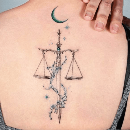 Libra Tattoo