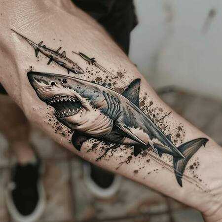 Shark Tattoo Journey Exploring Designs Meanings and Placements