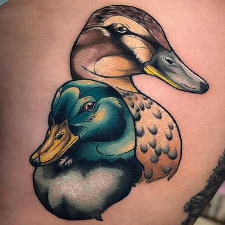 Cute Duck Tattoo Designs That Will Win Over Ink Enthusiasts