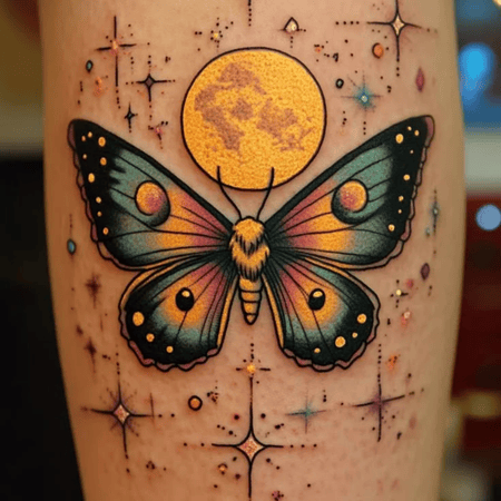 Moth Tattoo